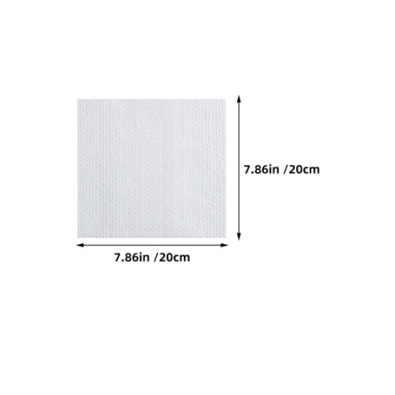 吸収性の足用クレンジングワイプ 2パック